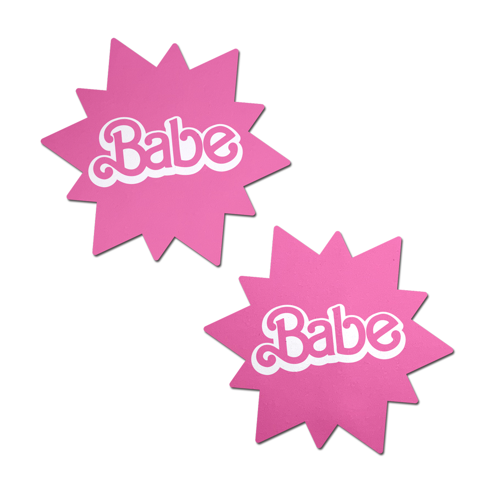 'Babe' Doll Pink Sunburst Pasties by Pastease