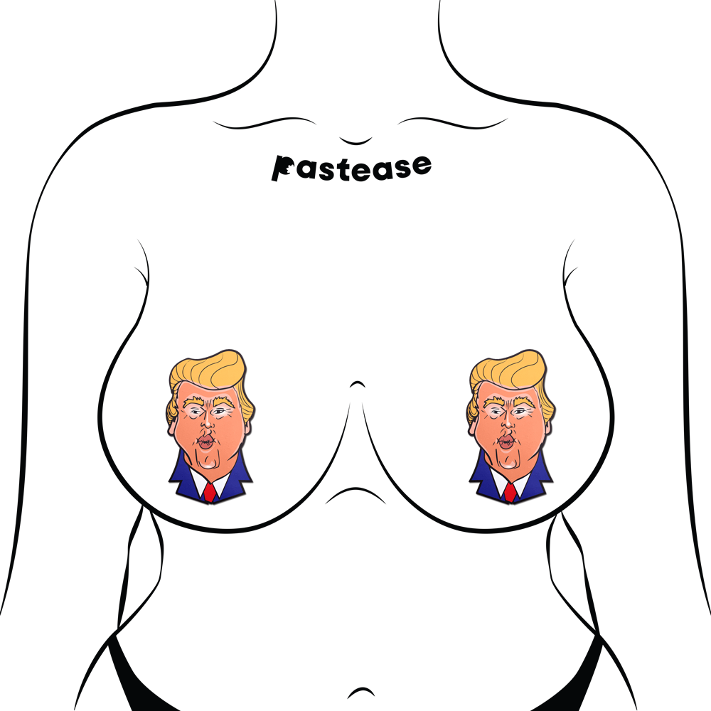 Donald J Trump Pasties DJT Nipple Covers by Pastease