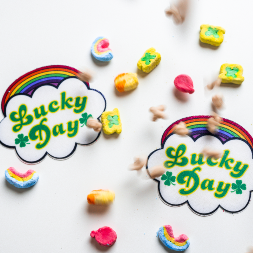 Cloud: Rainbow 'Lucky Day' Cloud Cloud Nipple Pasties by Pastease®