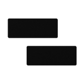Matte Black Bar Nipple Pasties by Pastease®