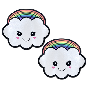 Rainbow Kawaii Cloud Nipple Pasties by Pastease®