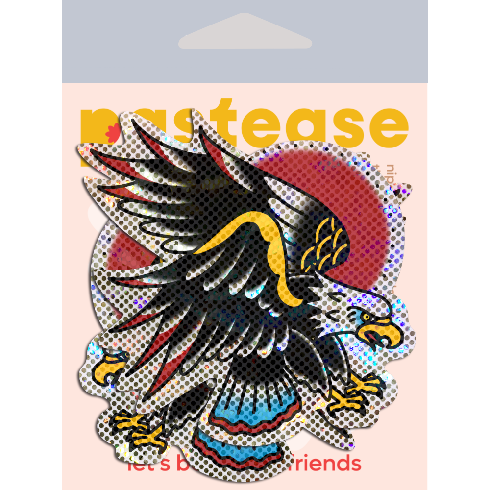Eagle: Glittering Freedom Eagle Diamond Thom™ Nipple Pasties by Pastease®