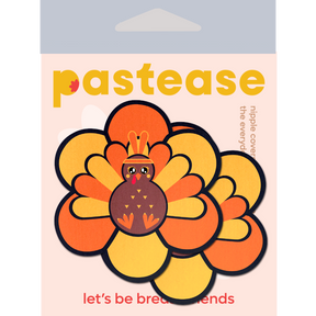 Daisy: Thanksgiving Kawaii Fall Turkey Nipple Pasties by Pastease®