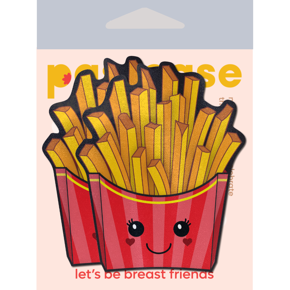 Fry: Happy Kawaii French Fries Nipple Pasties by Pastease®