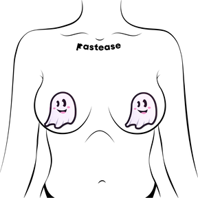Ghost: Cute White Ghost Nipple Pasties by Pastease®