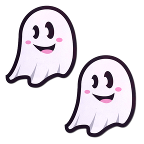 Ghost: Cute White Ghost Nipple Pasties by Pastease®