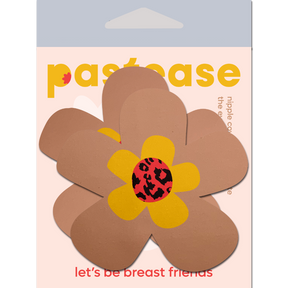 Groovy Flower Pasties in the Nude Cheetah Mood by Pastease®