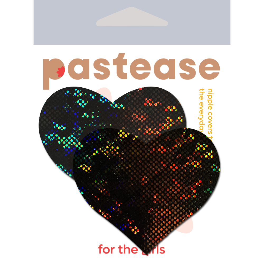 Disco Heart Glitter Nipple Pasties by Pastease®