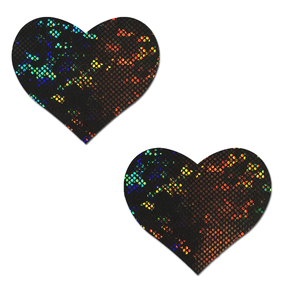 Disco Heart Glitter Nipple Pasties by Pastease®