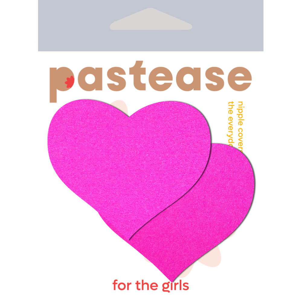 Neon Heart Nipple Pasties by Pastease® o/s