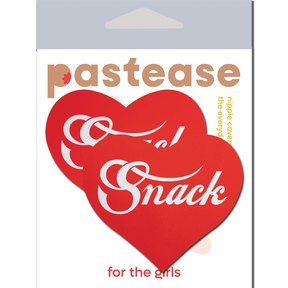 Love: Enjoy 'Snack' Red Heart Pasties Affirmations by Pastease®