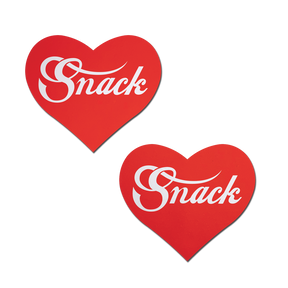 Love: Enjoy 'Snack' Red Heart Pasties Affirmations by Pastease®
