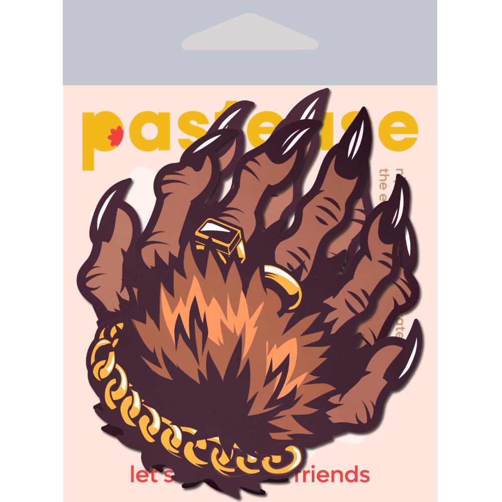 Monster Hands Pasties: Classy Werewolf Claws Nipple Covers by Pastease®