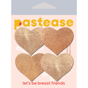 Petites: Two-Pair Small Liquid Hearts Nipple Pasties by Pastease®
