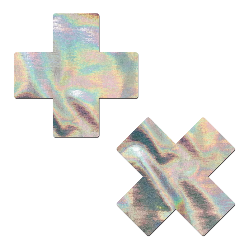 PASTEASE HOLOGRAPHIC RED BOWS – Condom-USA