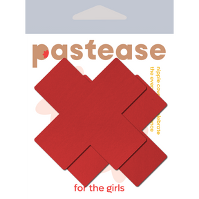 Matte Plus X Cross Nipple Pasties by Pastease®