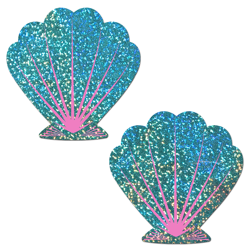 Mermaid: Seashell Nipple Pasties by Pastease® o/s