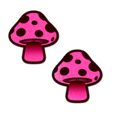 Mushroom: Neon Pink Shroom Nipple Pasties by Pastease®