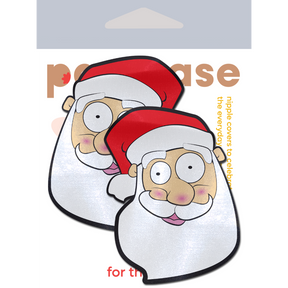 Santa: Jolly Saint Nick Santa Head Nipple Pasties by Pastease®