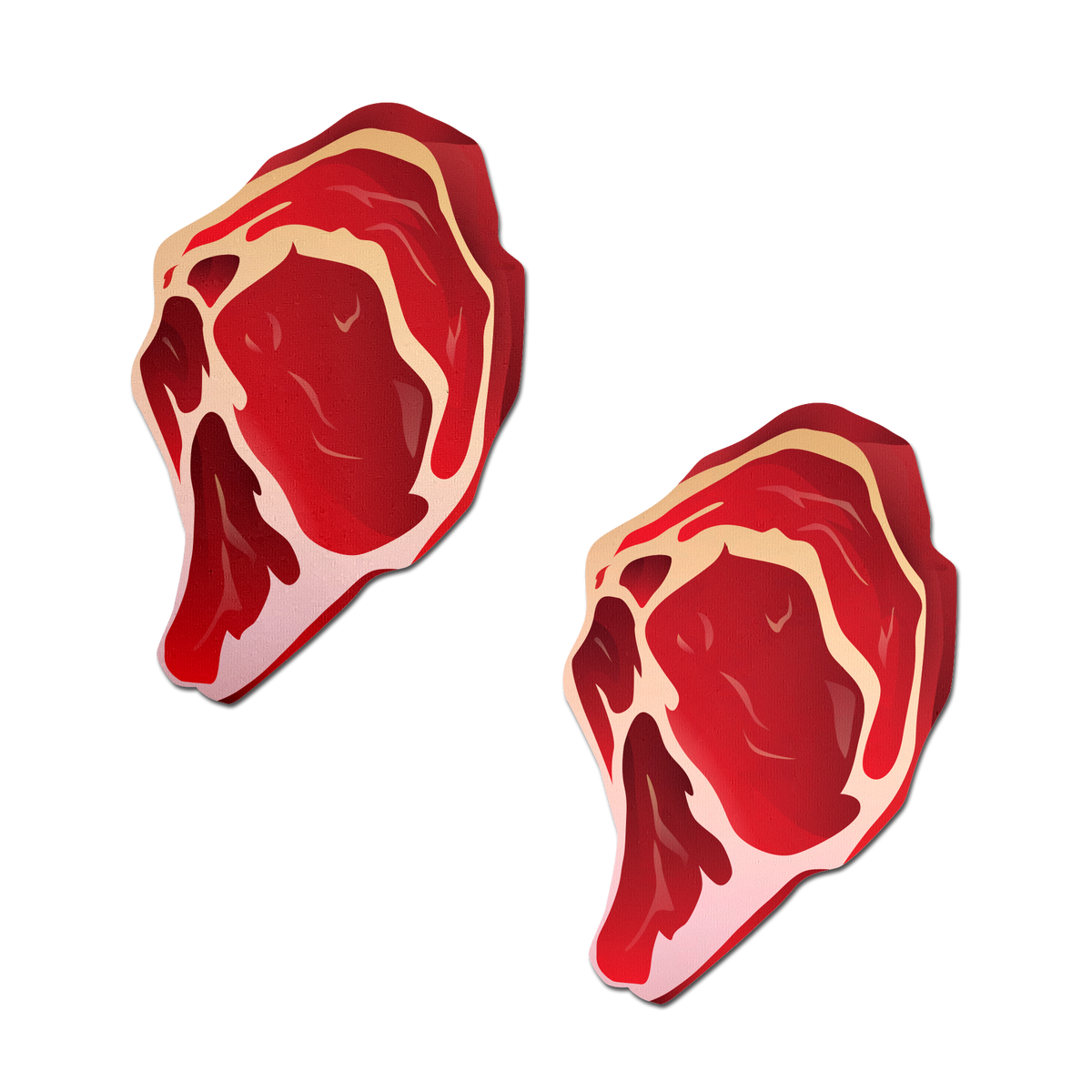 Steak Nipple Pasties by Pastease