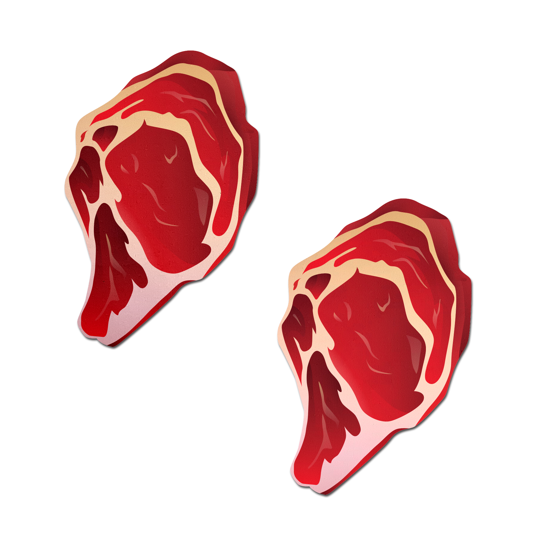 Steak Nipple Pasties by Pastease