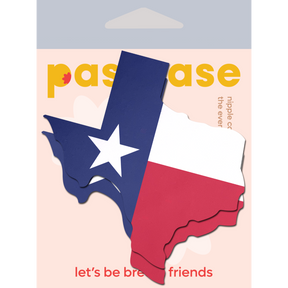 Texas Pastease with Lone Star Flag Pattern Nipple Pasties by Pastease®
