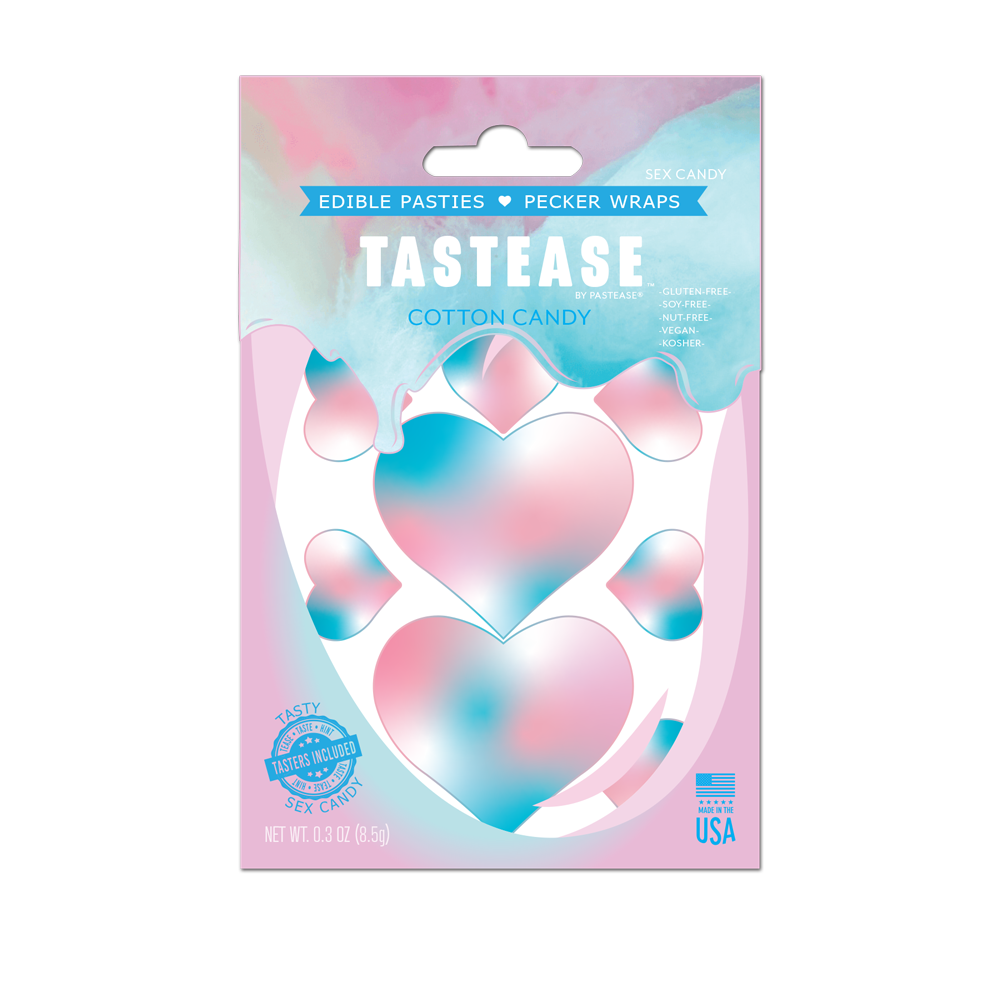 Hot Flowers Set Edible Pasties Karamela for Women – Sexy Candy Lingerie  Underwear Nipple Covers – Eatable Pasty Panties and Bra - Pack with 2 Units  Mint Flavor 