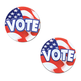 Vote: Patriotic USA American Vote Nipple Pasties by Pastease®